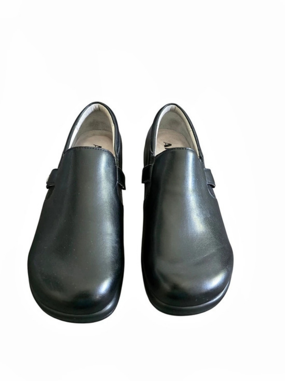 Alegria KAR-161X Women Leather Moccasins in Black EU 39